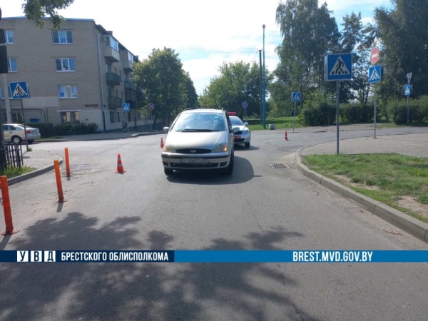 В Бресте произошло ДТП: сбили женщину-пешехода