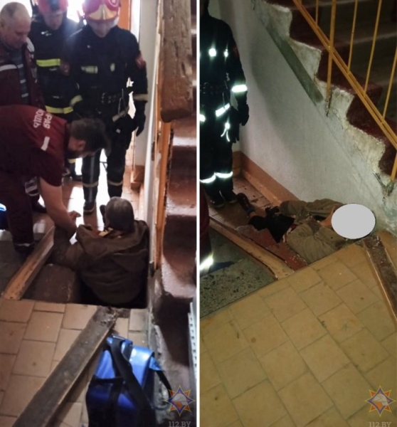 В Пружанах женщина оказалась между двумя швеллерами пандуса