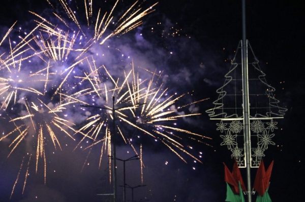 Выступлением Galibri & Mavik и красивым фейерверком завершились празднования 45-летия Московского района Бреста Выступлением Galibri & Mavik и красивым фейерверком завершились празднования 45-летия Московского района Бреста