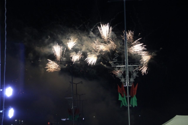 Выступлением Galibri & Mavik и красивым фейерверком завершились празднования 45-летия Московского района Бреста Выступлением Galibri & Mavik и красивым фейерверком завершились празднования 45-летия Московского района Бреста