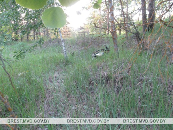 В Лунинецком районе подростки угнали и спрятали в лесу неисправный скутер
