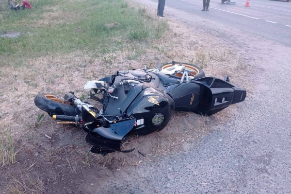 29-летний мотоциклист погиб после столкновения с легковушкой