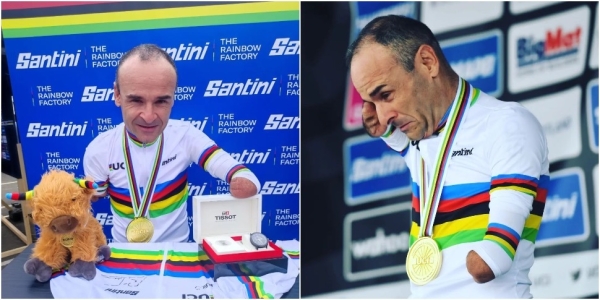 Велогонщику с ампутированными руками подарили наручные часы. Реакция мужчины покорила соцсети Велогонщику с ампутированными руками подарили наручные часы. Реакция мужчины покорила соцсети