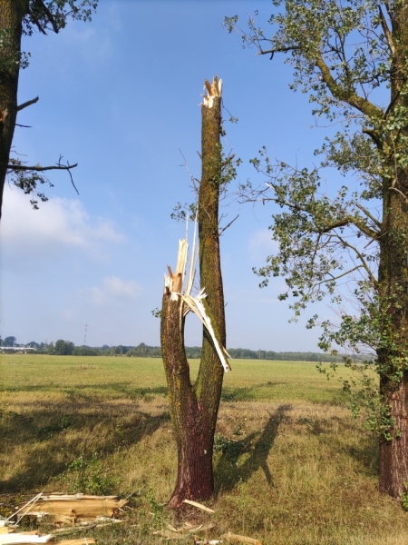 Серьёзные последствия непогоды в Антополе