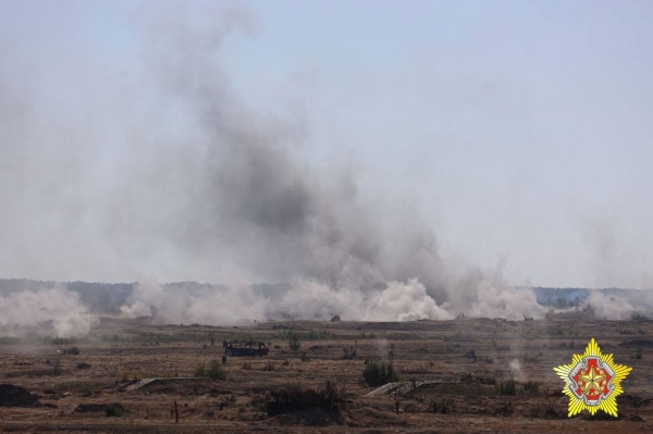 На полигоне Брестский проходит итоговый розыгрыш маневров совместного оперативно-стратегического учения «Боевое братство – 2023»