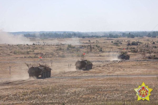На полигоне Брестский проходит итоговый розыгрыш маневров совместного оперативно-стратегического учения «Боевое братство – 2023»