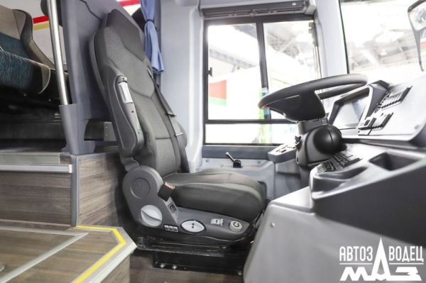 МАЗ провел белорусскую презентацию своего нового междугороднего автобуса