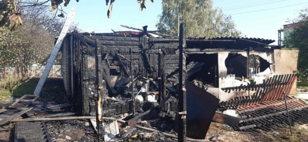 В Каменецком районе в аг. Видомля горел жилой дом