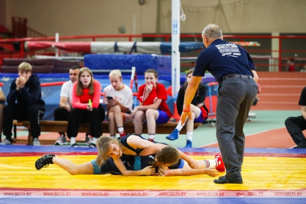 Более 100 юных борцов стали участниками отборочного этапа «Лиги храбрых» в Бресте