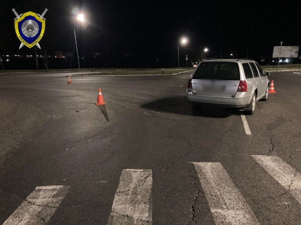 В Мозыре водитель сбил на переходе мать с ребенком