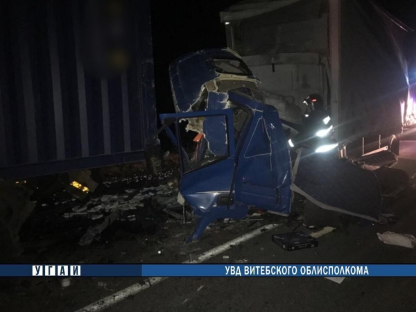 На М1 погиб водитель грузовика На М1 погиб водитель грузовика