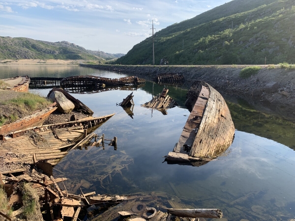 Белоруска на мотоцикле побывала на Баренцевом море Белоруска на мотоцикле побывала на Баренцевом море