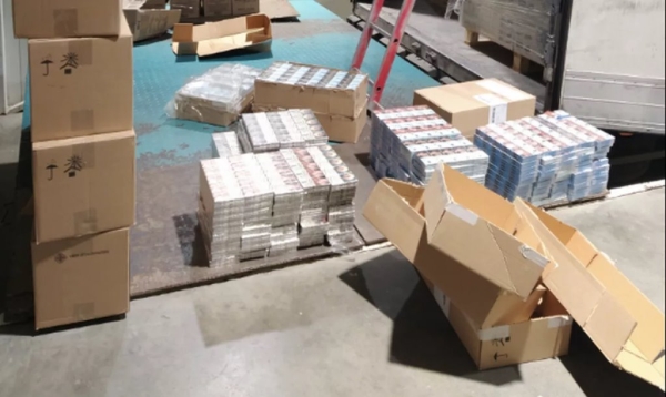 Контрабандные сигареты из Беларуси более чем на €2 млн задержали в Литве Контрабандные сигареты из Беларуси более чем на €2 млн задержали в Литве