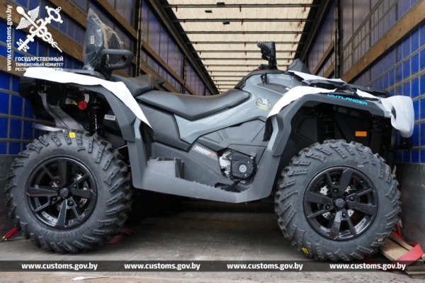 Вездеходы стоимостью более 185 тыс. рублей пытались незаконно ввезти в Беларусь