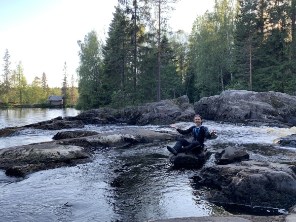 Белоруска на мотоцикле побывала на Баренцевом море Белоруска на мотоцикле побывала на Баренцевом море