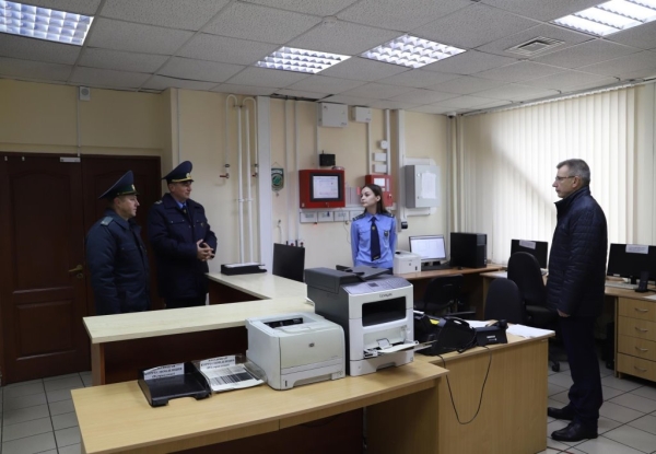 Работу пунктов пропуска «Козловичи» и «Брест» проинспектировал Председатель ГТК Владимир Орловский