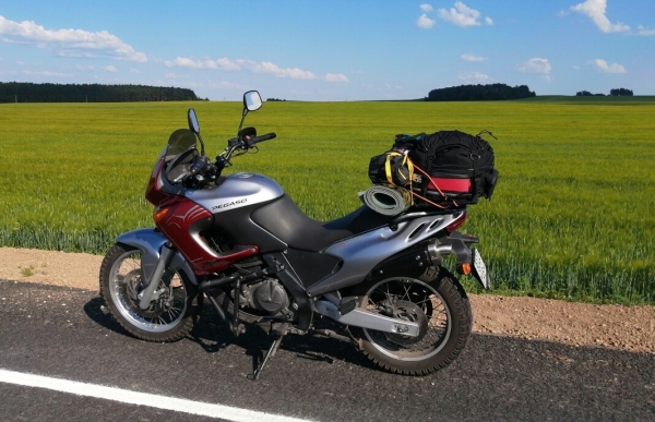 Белоруска на мотоцикле побывала на Баренцевом море Белоруска на мотоцикле побывала на Баренцевом море