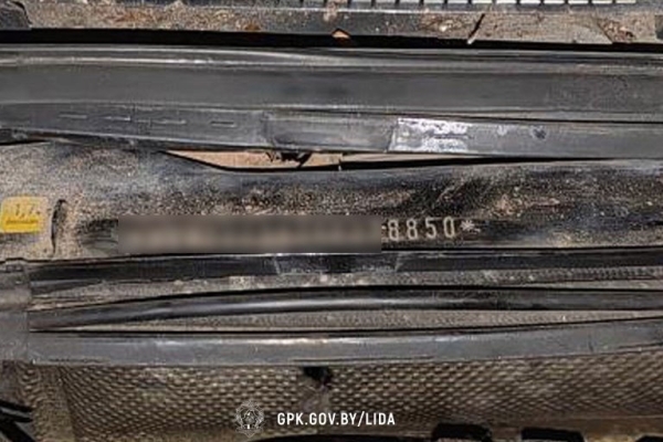 На границе остановили старый Volkswagen. Оказалось, беда с VIN-номером