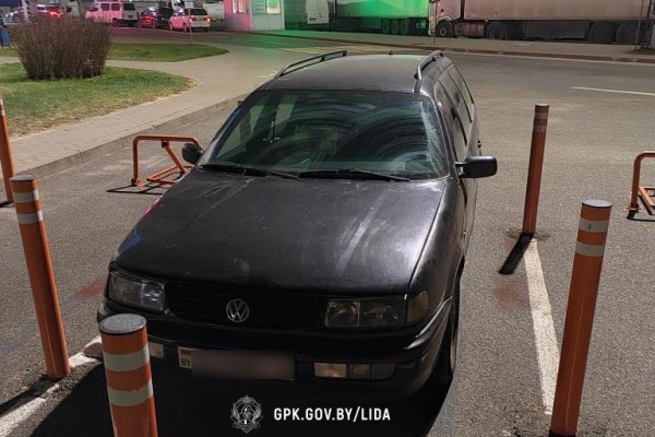 На границе остановили старый Volkswagen. Оказалось, беда с VIN-номером