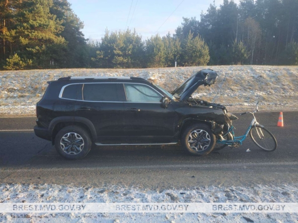 На Брестчине в результате ДТП погиб велосипедист На Брестчине в результате ДТП погиб велосипедист