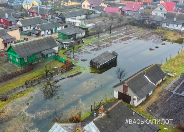 Паводковые и талые воды подтопили 48 домов и 80 подворий в Брестской области