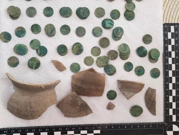 В Польше на ферме нашли клад из тысячи медных монет — им 400 лет В Польше на ферме нашли клад из тысячи медных монет — им 400 лет