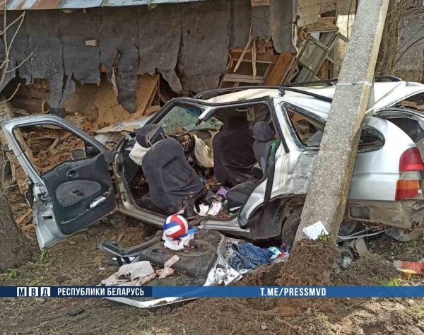 Страшное ДТП произошло в Беларуси: двое пассажиров погибли Страшное ДТП произошло в Беларуси: двое пассажиров погибли