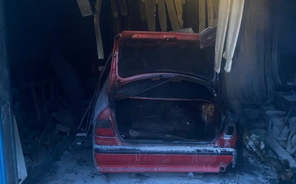 Подробности пожара в гараже, где погиб мужчина в Барановичах Подробности пожара в гараже, где погиб мужчина в Барановичах